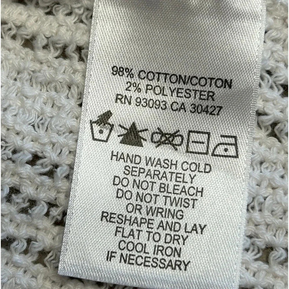 NIC & Zoe playful Jacket XXL,fray,fringes,white Boxy,cotton,cottagecore EC - Picture 11 of 14